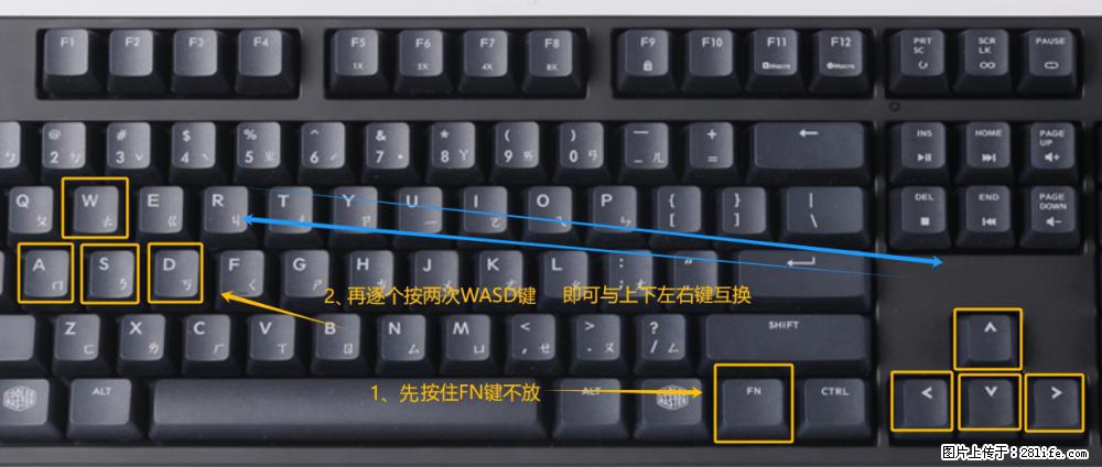键盘，怎样把wasd键与上下左右方向键互换？ - 生活百科 - 茂名生活社区 - 茂名28生活网 mm.28life.net